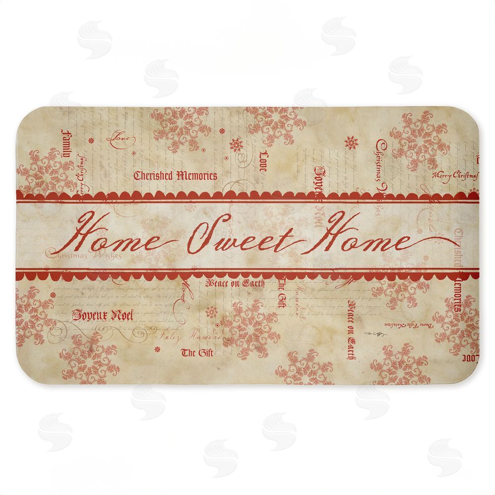 Tim Coffey Vintage Holiday Traditions Kitchen Floor Mat