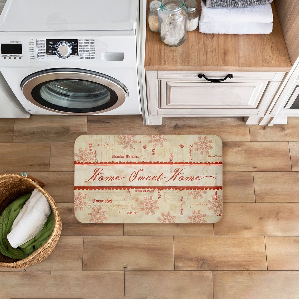 Tim Coffey Vintage Holiday Traditions Kitchen Floor Mat