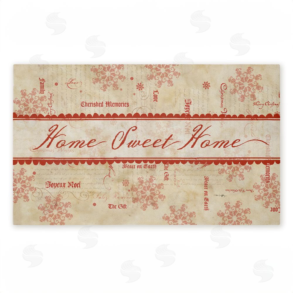 Tim Coffey Vintage Holiday Traditions Unwoven Outdoor Door Mat