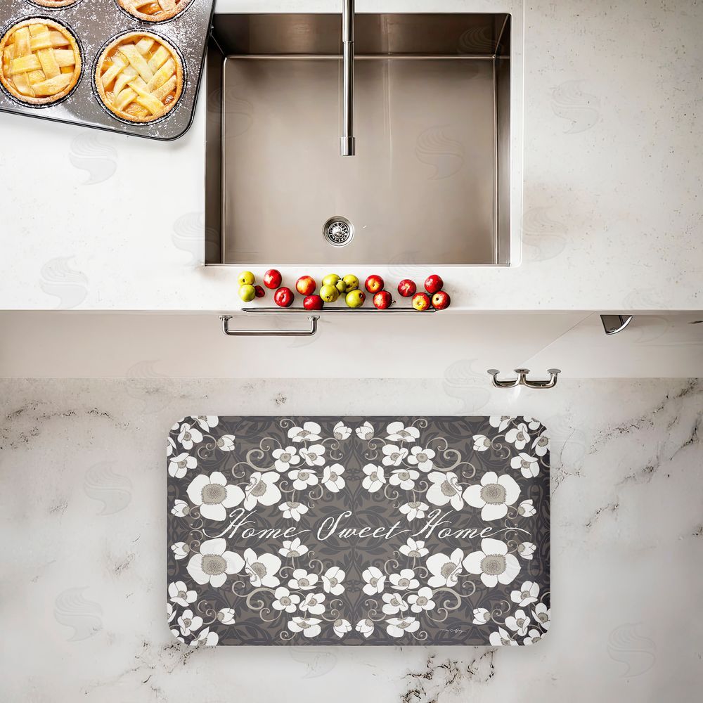 Tim Coffey Sweet Home Apple Blossoms Entry Kitchen Floor Mat