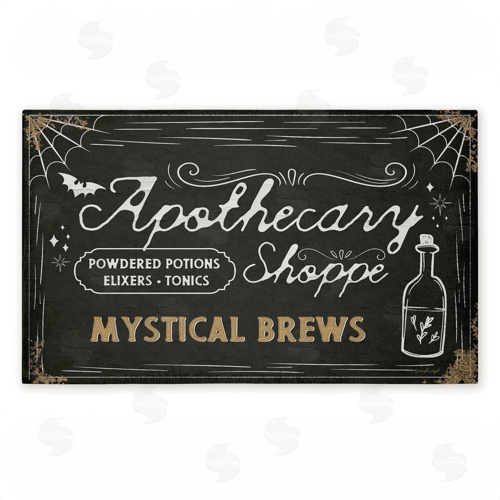 Jennifer Pugh Witchy Apothecary Brews Unwoven Outdoor Door Mat