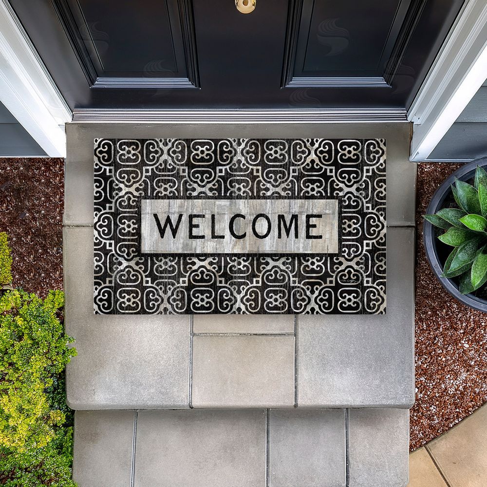 Tim Coffey Urban Farmhouse Welcome Unwoven Outdoor Door Mat