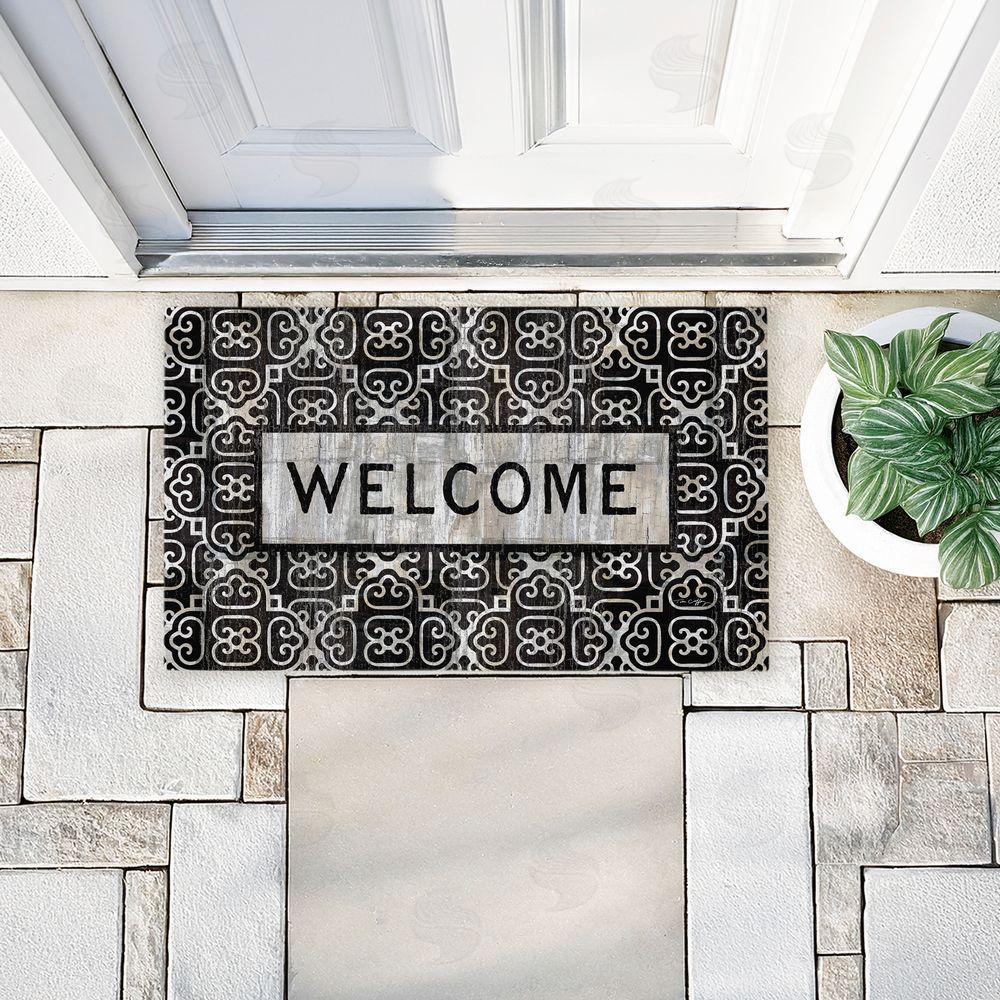 Tim Coffey Urban Farmhouse Welcome Unwoven Outdoor Door Mat
