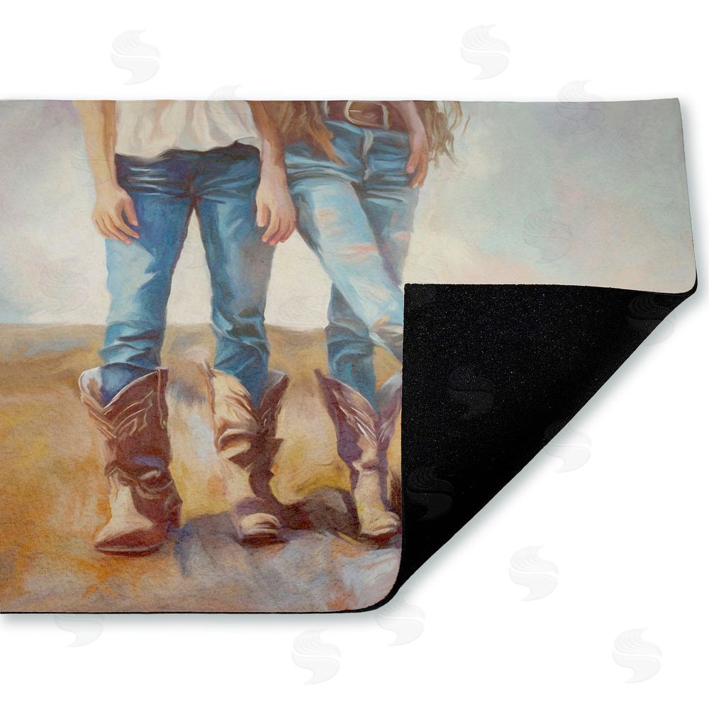 Ramona Murdock All About The Cowboy Boots Unwoven Outdoor Door Mat