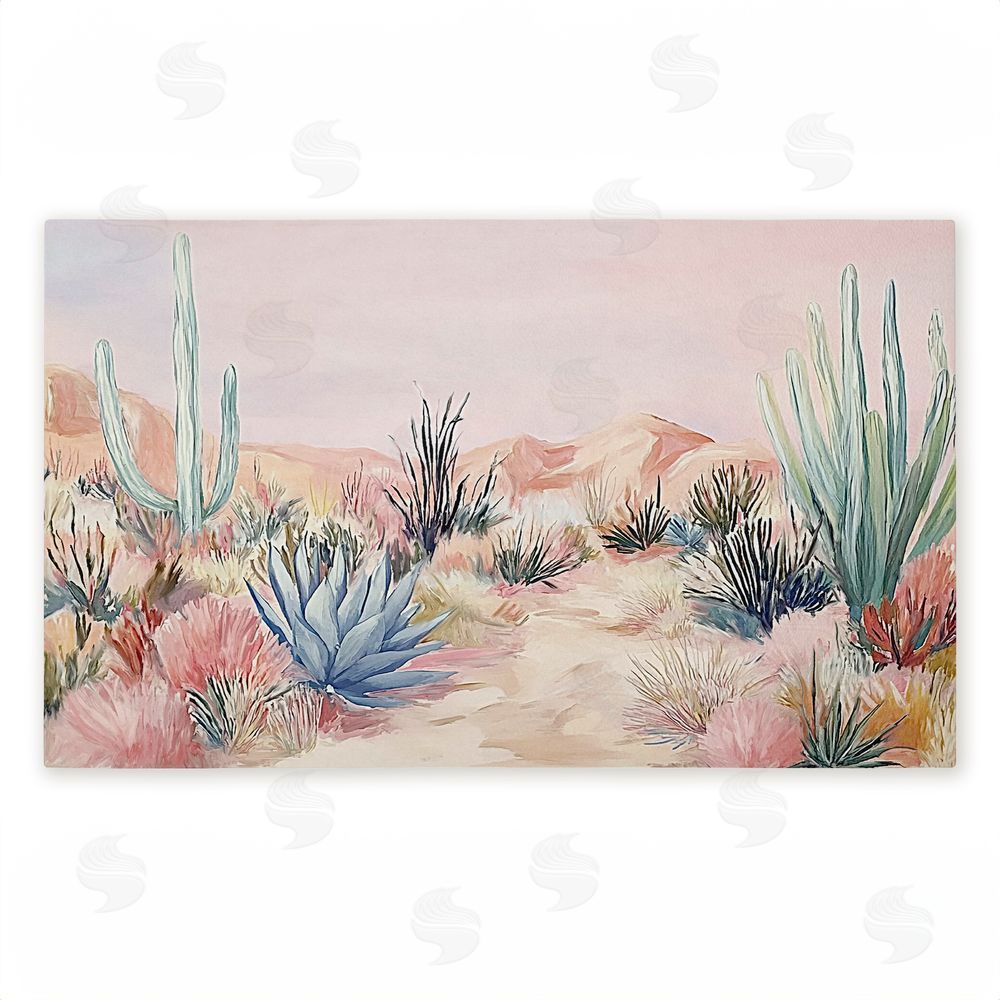 Ramona Murdock Desert Wonderland Cacti Unwoven Outdoor Door Mat