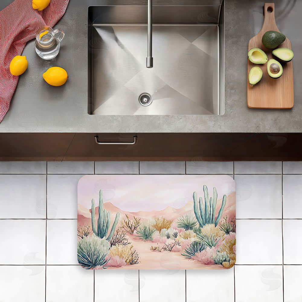 Ramona Murdock Sandy Desert Wonderland Kitchen Floor Mat