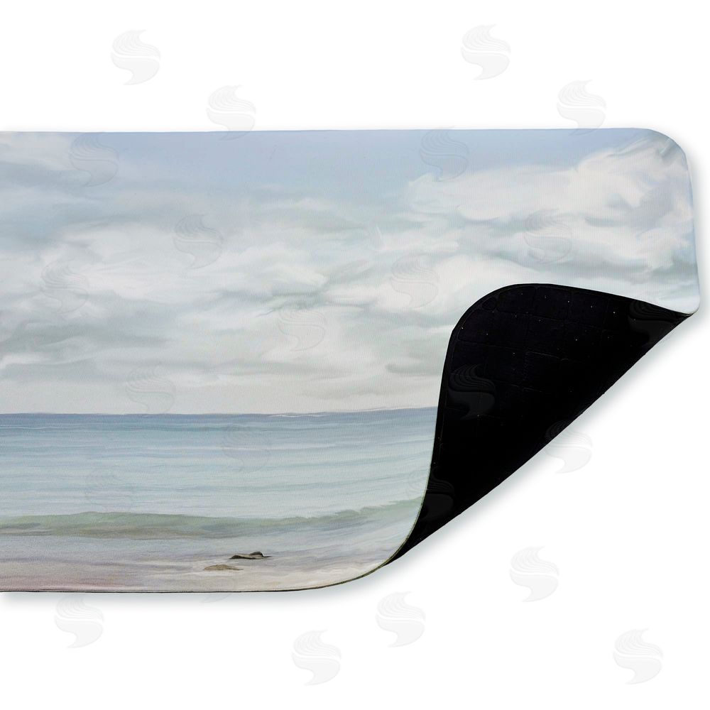 Ramona Murdock That Day In Paradise Kitchen Floor Mat