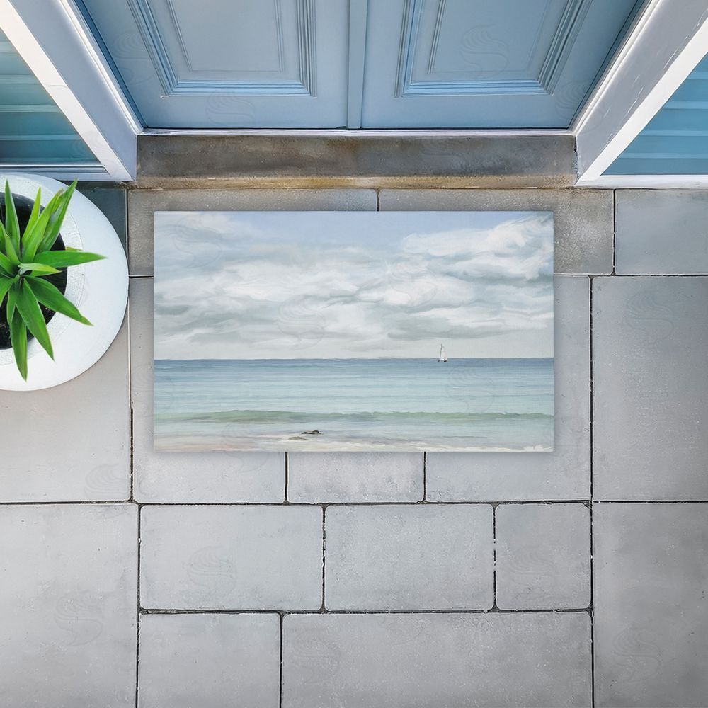 Ramona Murdock That Day In Paradise Unwoven Outdoor Door Mat