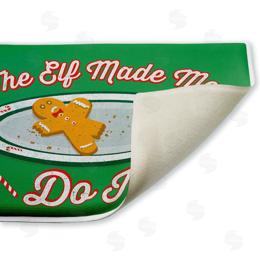 Jedco Brands Inc. The Elf Made Me Do It Plush Bathroom Floor Mat