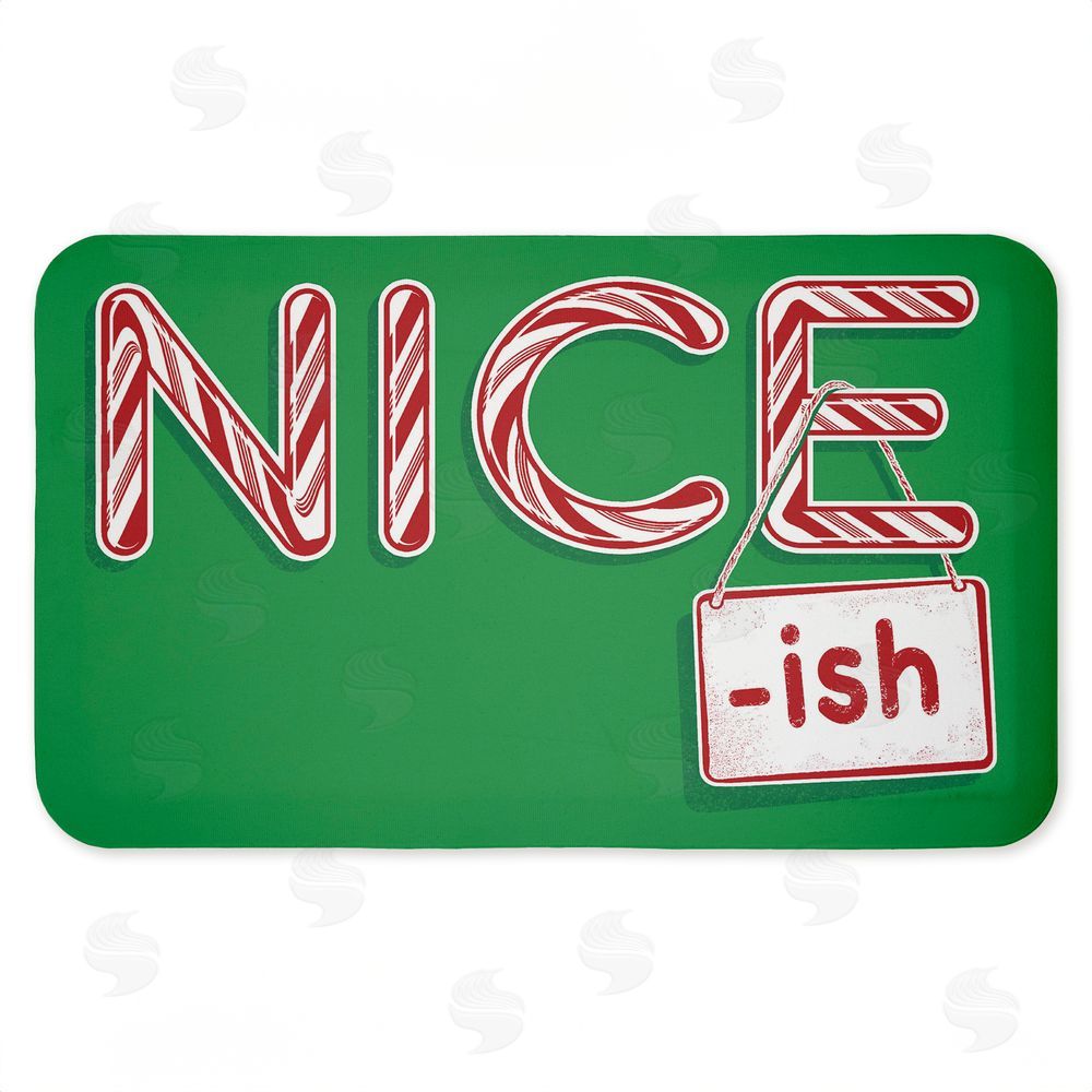 Jedco Brands Inc. Vintage Nice-ish Humor Kitchen Floor Mat