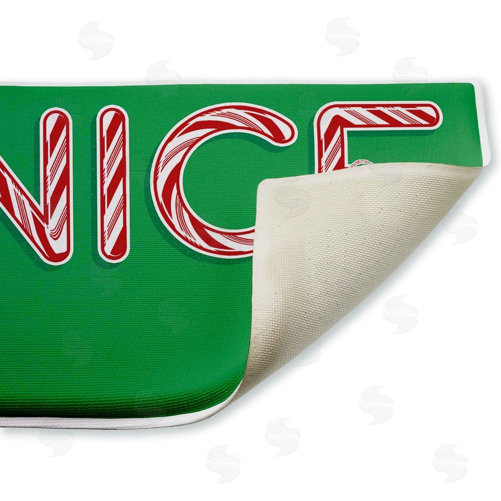 Jedco Brands Inc. Vintage Nice-ish Humor Plush Bathroom Floor Mat