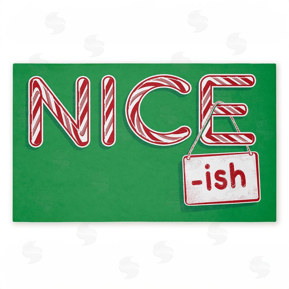 Jedco Brands Inc. Vintage Nice-ish Humor Unwoven Outdoor Door Mat