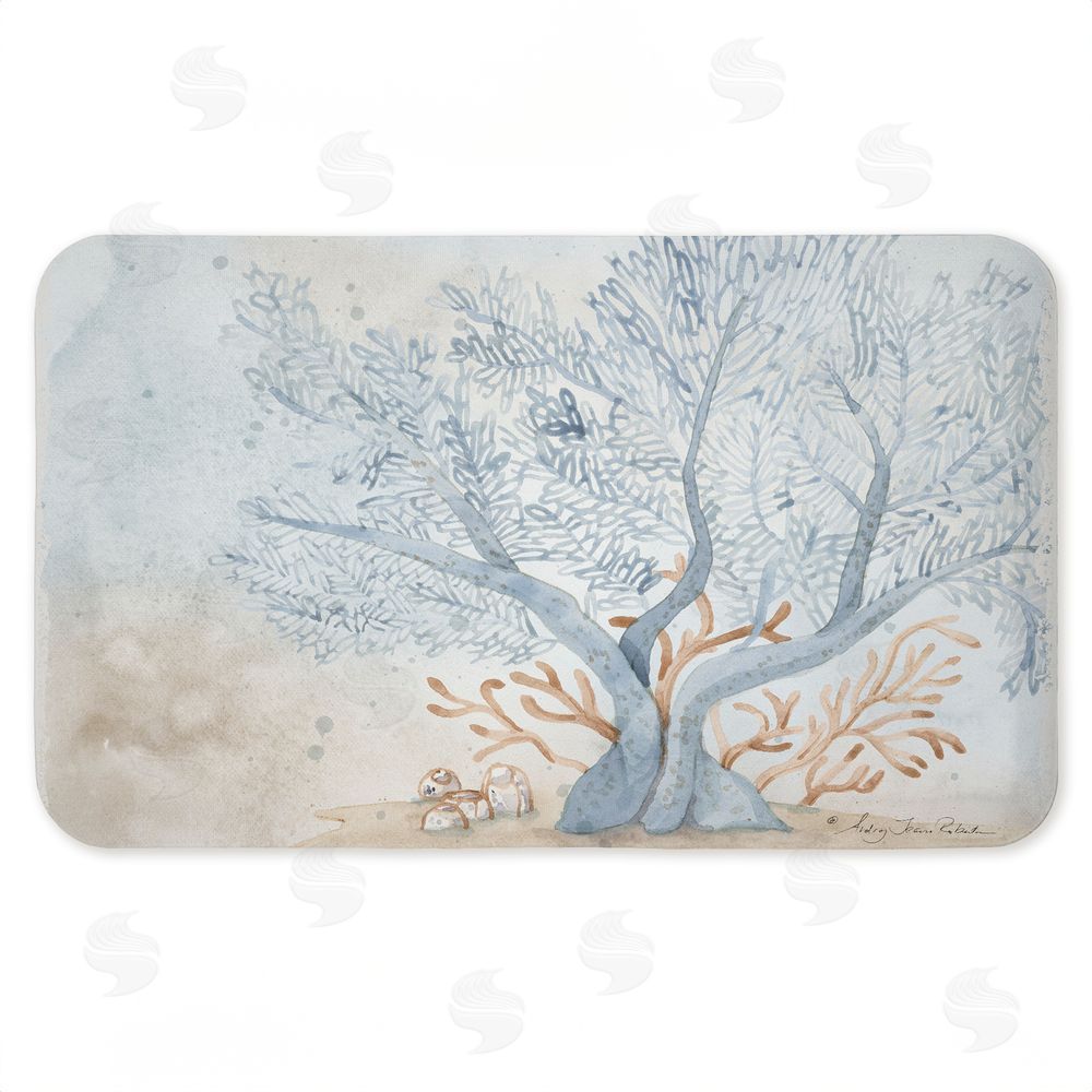 Audrey Jeanne Roberts Treasures From The Sea Kitchen Floor Mat
