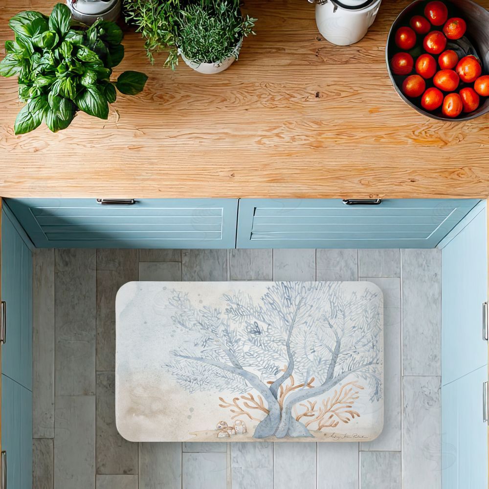Audrey Jeanne Roberts Treasures From The Sea Kitchen Floor Mat