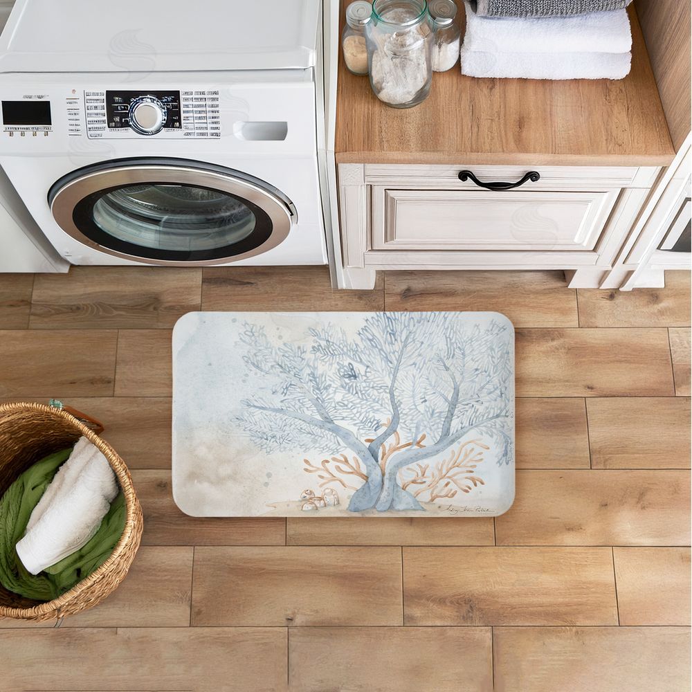Audrey Jeanne Roberts Treasures From The Sea Kitchen Floor Mat