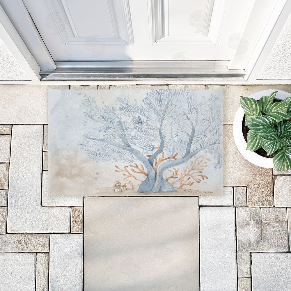 Audrey Jeanne Roberts Treasures From The Sea Unwoven Outdoor Door Mat