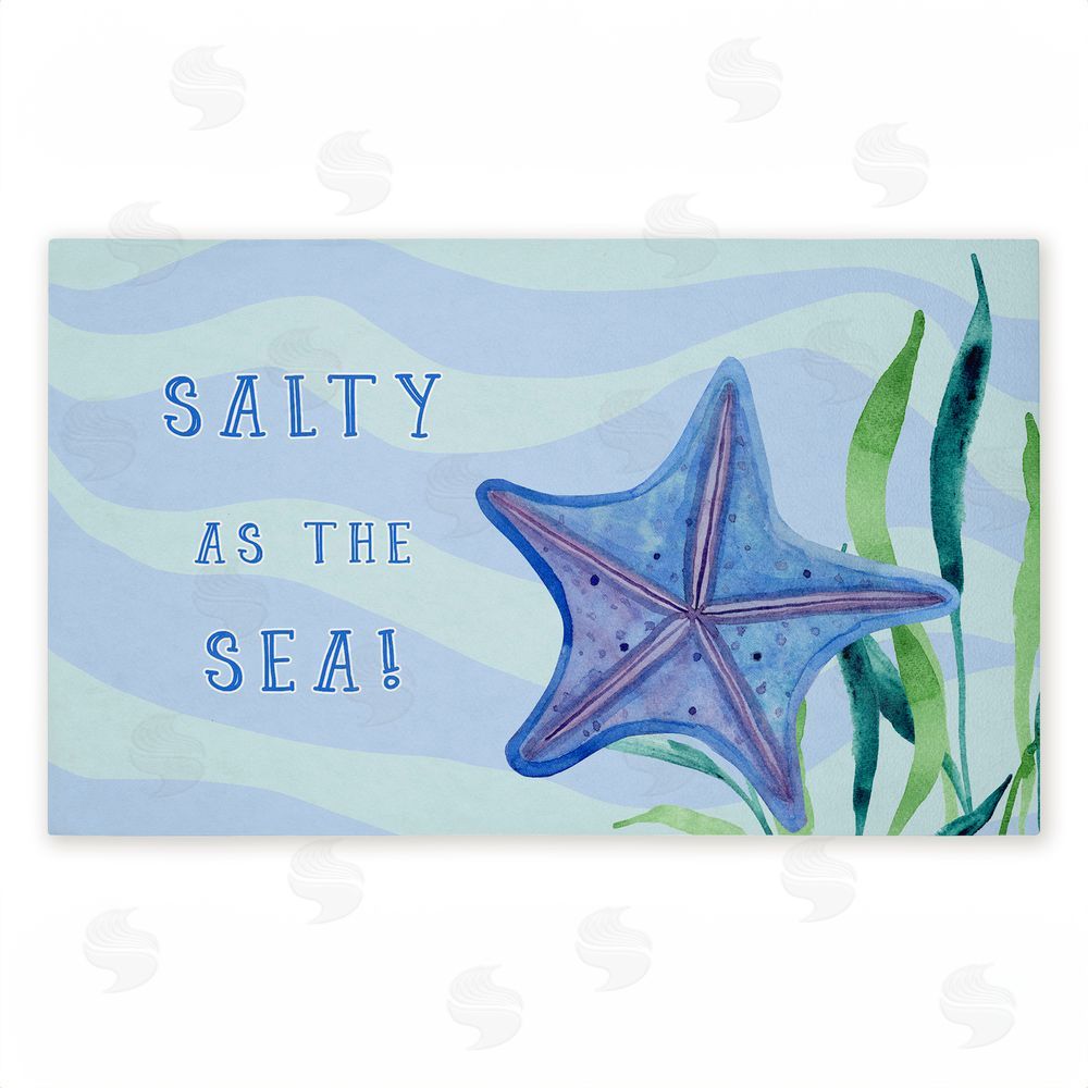 Audrey Jeanne Roberts Salty As The Sea Unwoven Outdoor Door Mat