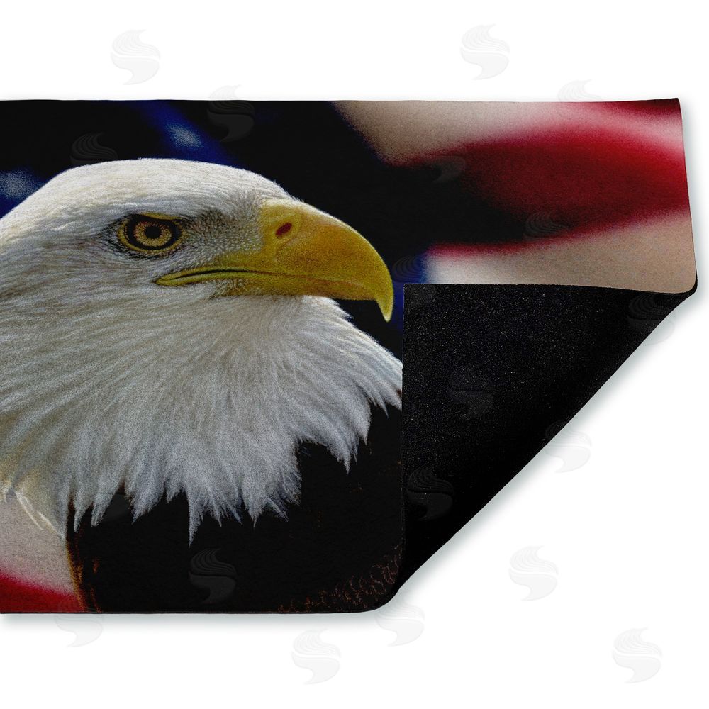 Collin Bogle American Bald Eagle Unwoven Outdoor Door Mat