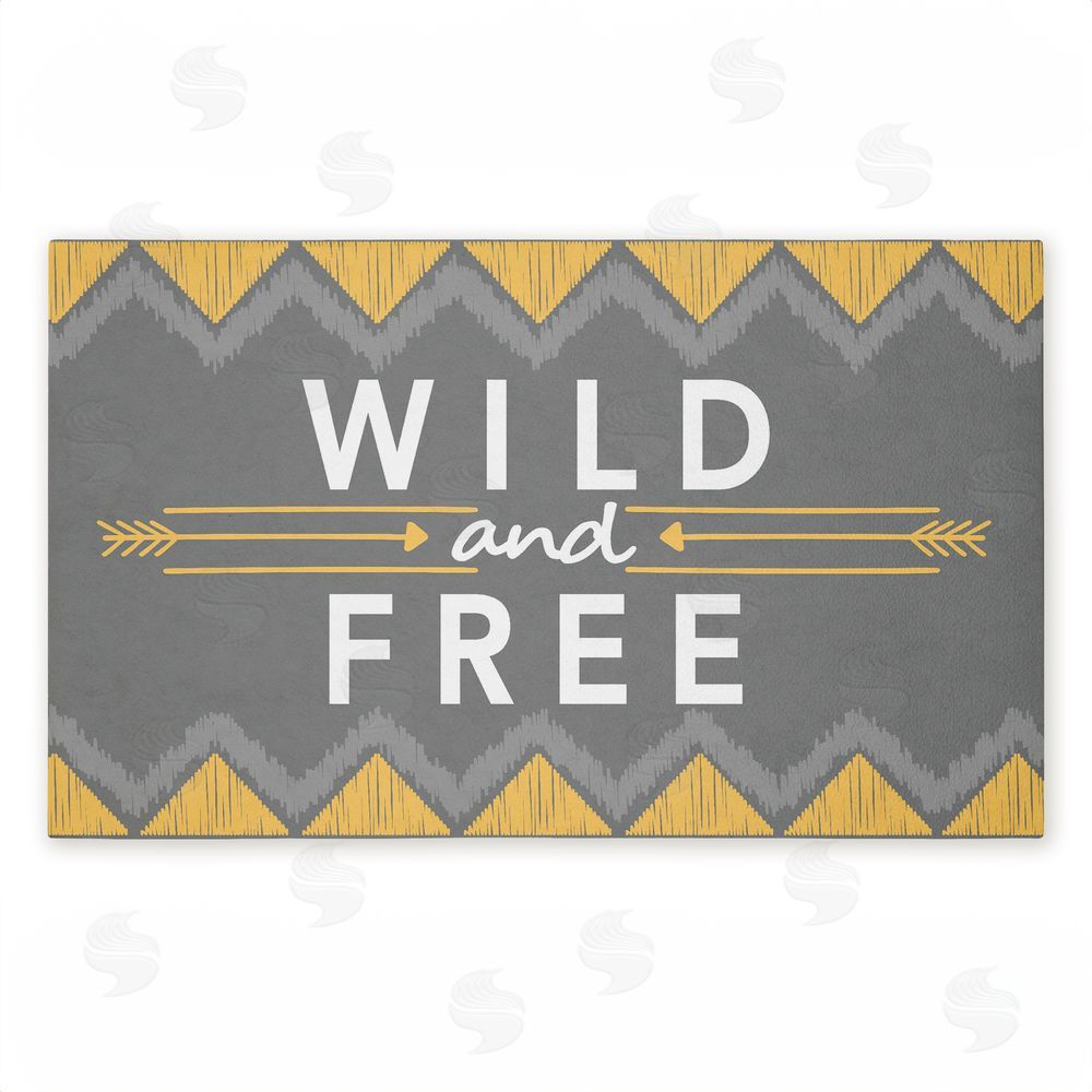 Alison Tauber Desert Boho Wild & Free Unwoven Outdoor Door Mat
