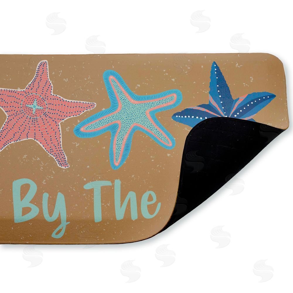 Darlene Seale By The Sea Starfish Kitchen Floor Mat