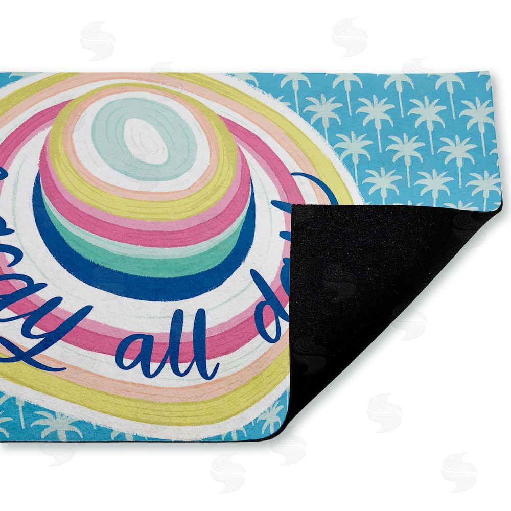 Amanda McGee Summer Vacay All Day Unwoven Outdoor Door Mat