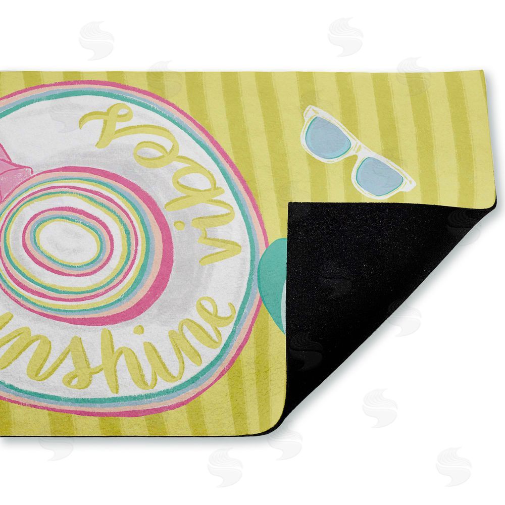 Amanda McGee Endless Sunshine Vibes Unwoven Outdoor Door Mat