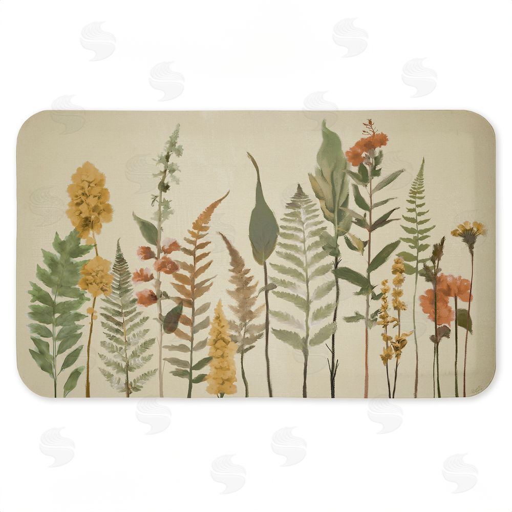 Elizabeth Medley Simple Fall Botanics Kitchen Floor Mat