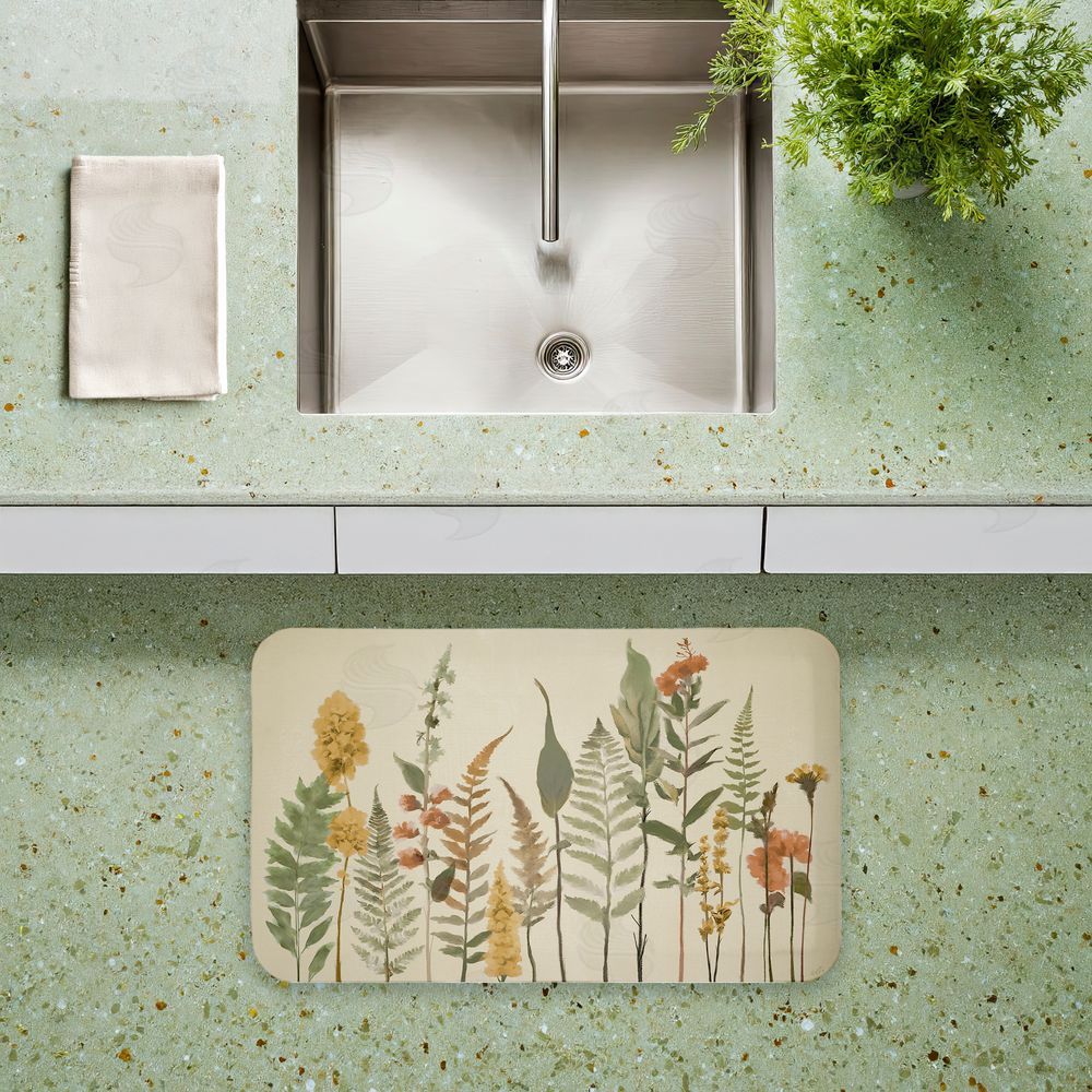 Elizabeth Medley Simple Fall Botanics Kitchen Floor Mat