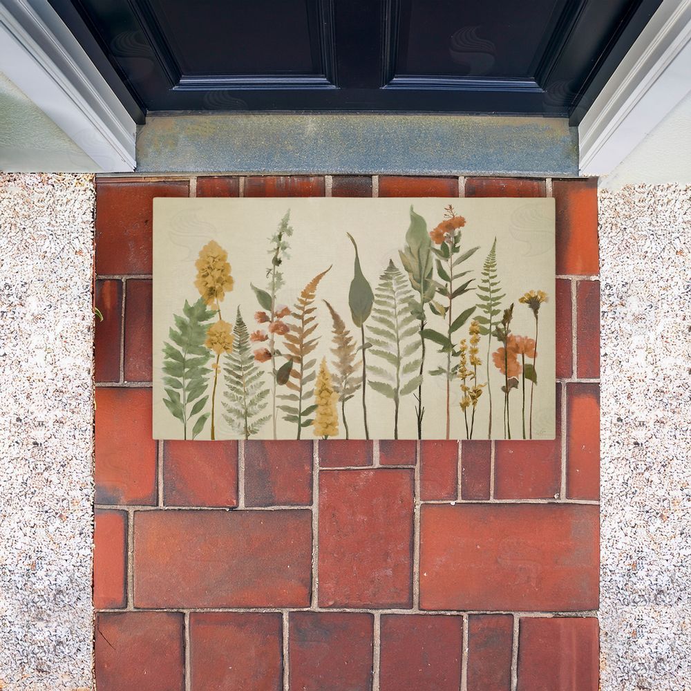 Elizabeth Medley Simple Fall Botanics Unwoven Outdoor Door Mat