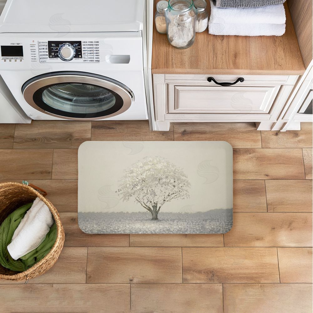 Michael Marcon Neutral Radiance Tree Kitchen Floor Mat
