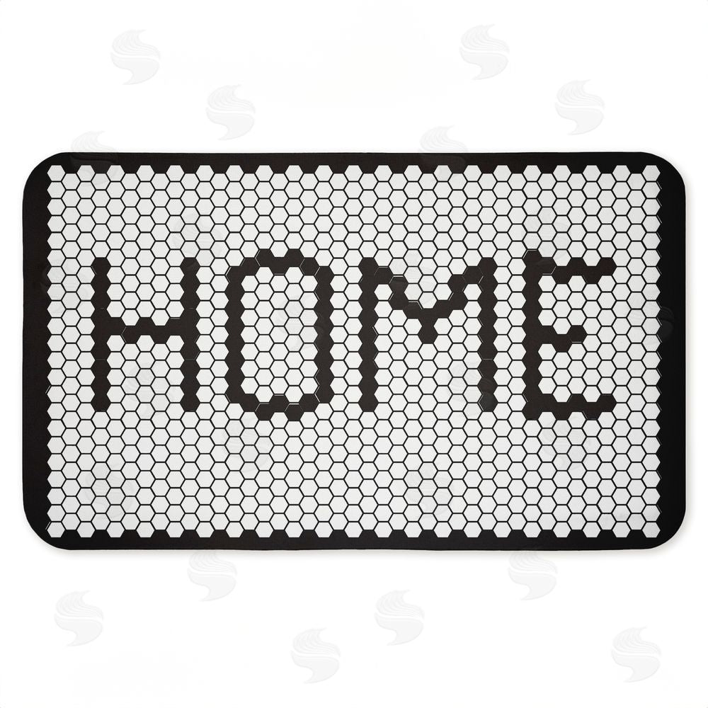 Elizabeth Tyndall Home Mosaic Pattern Kitchen Floor Mat