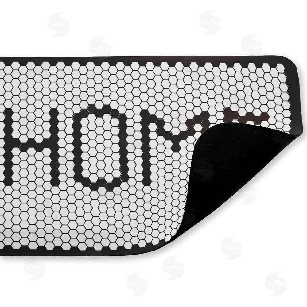 Elizabeth Tyndall Home Mosaic Pattern Kitchen Floor Mat