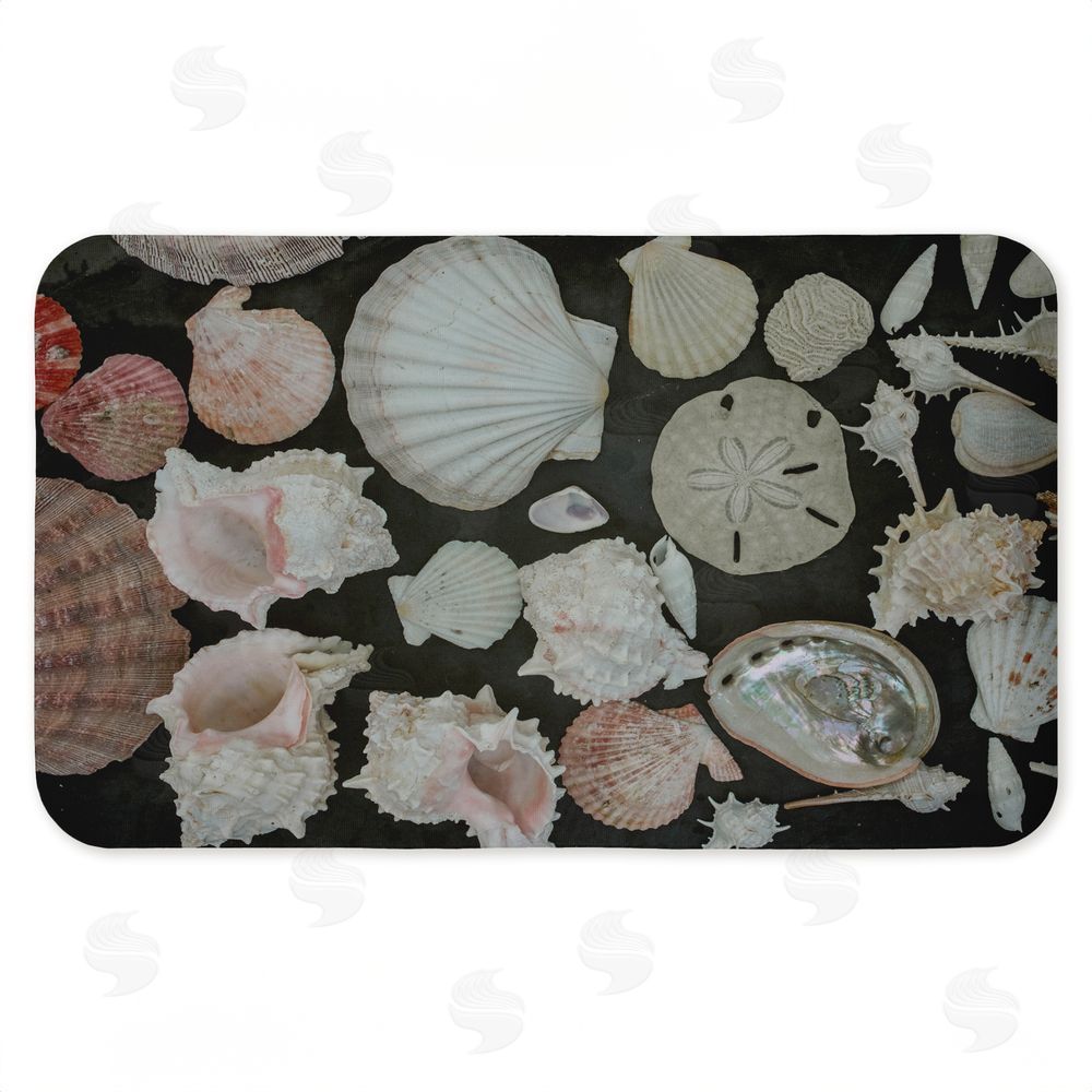 Amy Carroll Summer Shells Display Kitchen Floor Mat