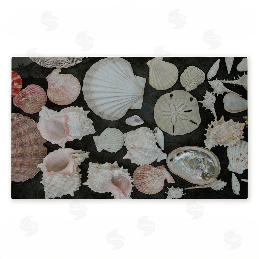 Amy Carroll Summer Shells Display Unwoven Outdoor Door Mat