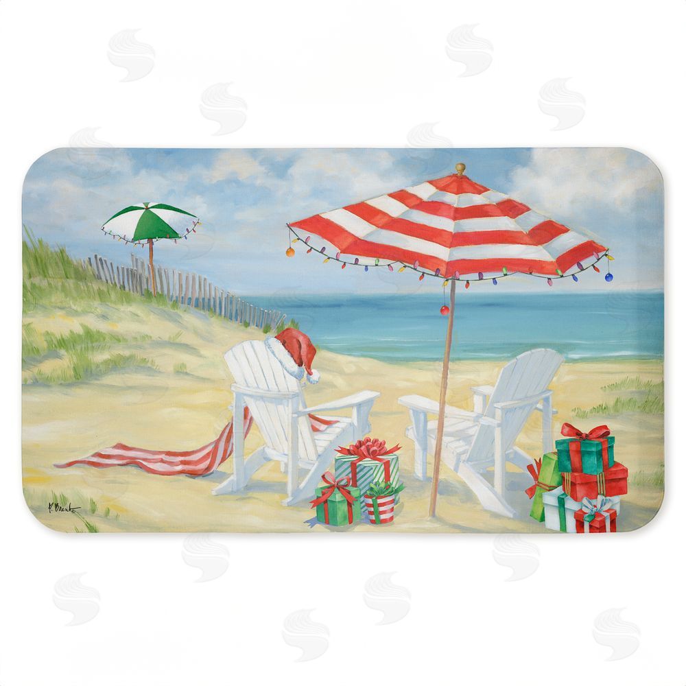 Paul Brent Perfect Beach Holiday Kitchen Floor Mat