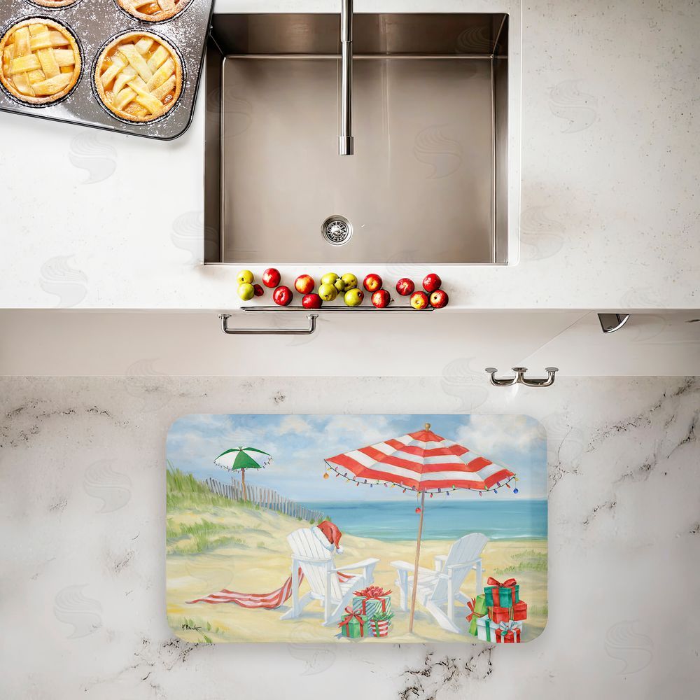 Paul Brent Perfect Beach Holiday Kitchen Floor Mat