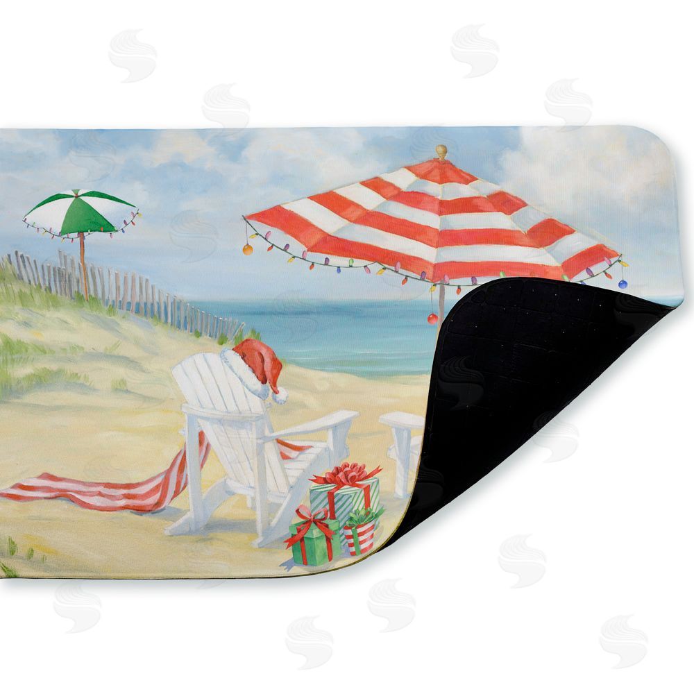 Paul Brent Perfect Beach Holiday Kitchen Floor Mat