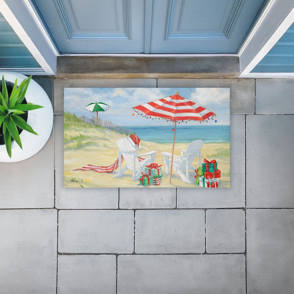 Paul Brent Perfect Beach Holiday Unwoven Outdoor Door Mat