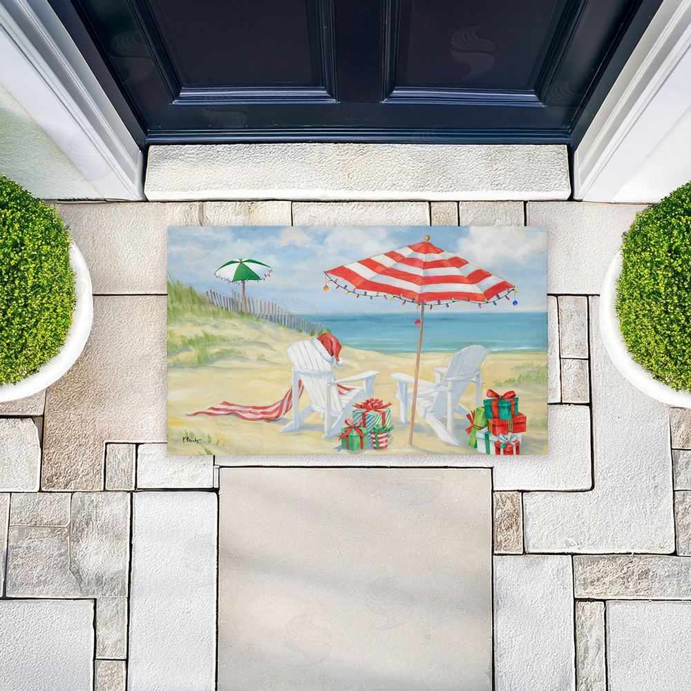 Paul Brent Perfect Beach Holiday Unwoven Outdoor Door Mat