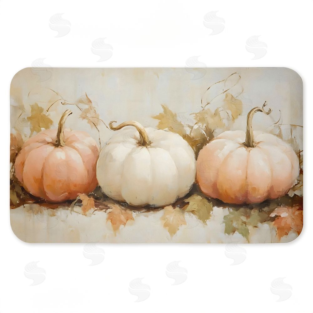 Creative Studio Classic Pumpkin Trio Kitchen Floor Mat