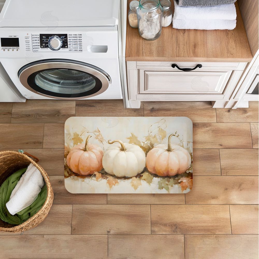 Creative Studio Classic Pumpkin Trio Kitchen Floor Mat