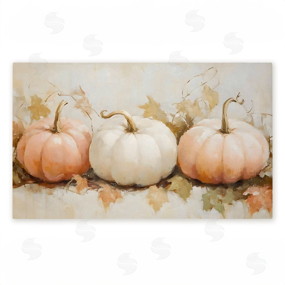 Creative Studio Classic Pumpkin Trio Unwoven Outdoor Door Mat
