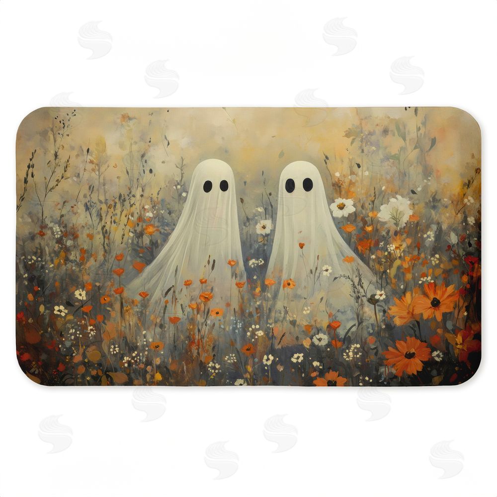 Creative Studio Ghosts in Autumn Meadow Kitchen Floor Mat