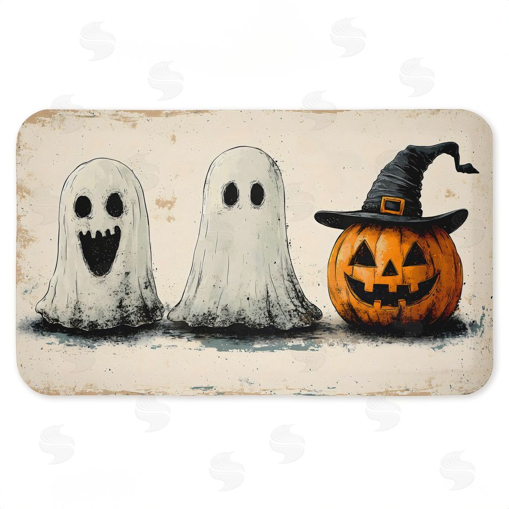 Creative Studio Halloween Icons Trio Kitchen Floor Mat