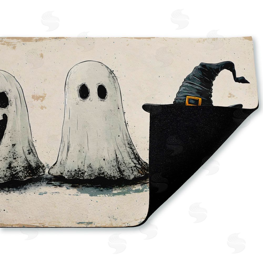 Creative Studio Halloween Icons Trio Unwoven Outdoor Door Mat