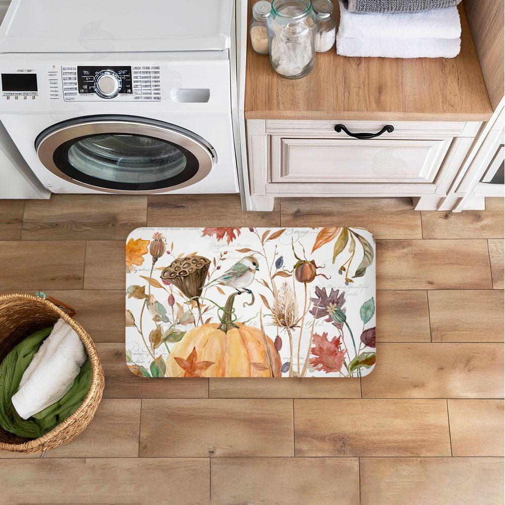 Livi and Finn Harvest Home Sketchbook Kitchen Floor Mat