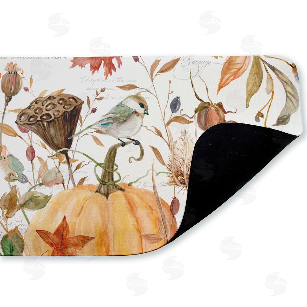 Livi and Finn Harvest Home Sketchbook Kitchen Floor Mat