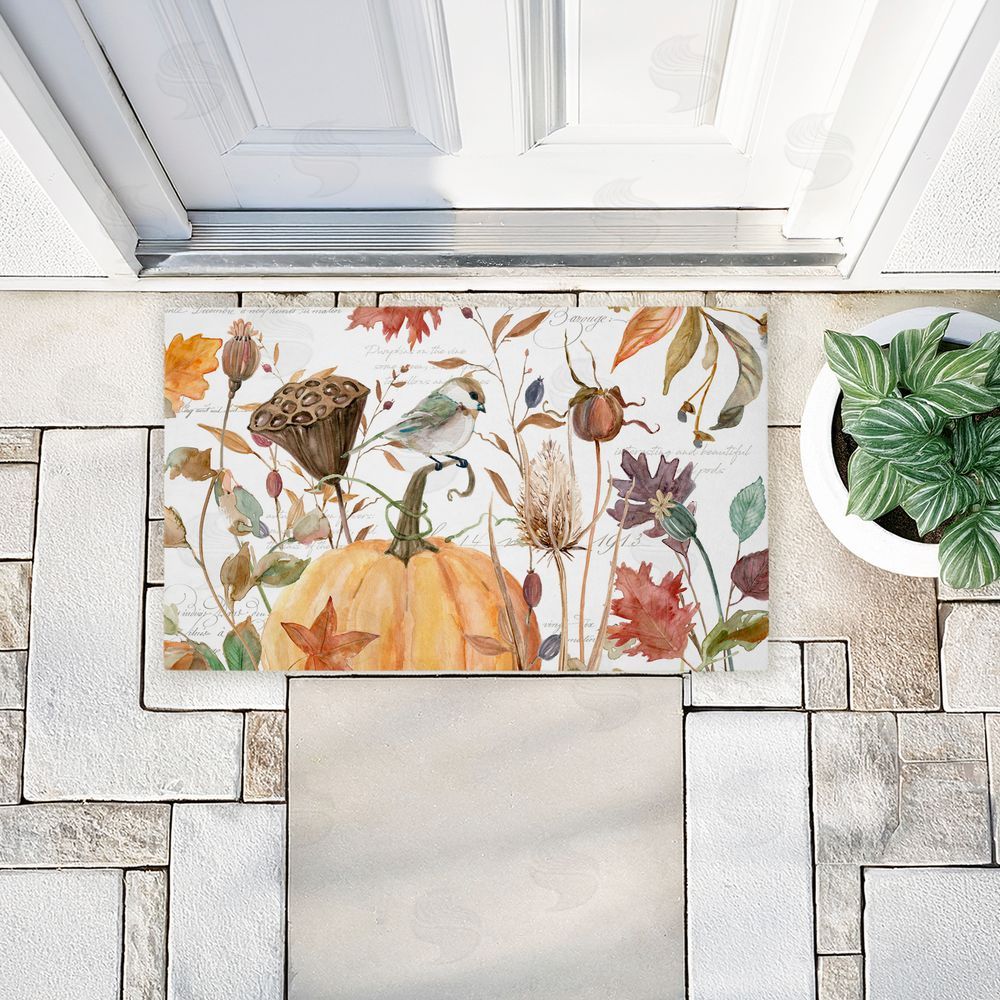 Livi and Finn Harvest Home Sketchbook Unwoven Outdoor Door Mat