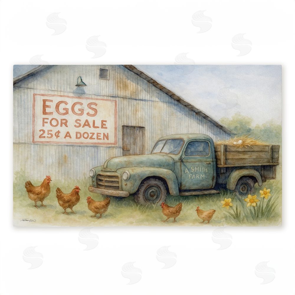 Antony Smith Eggs For Sale Farmhouse Unwoven Outdoor Door Mat