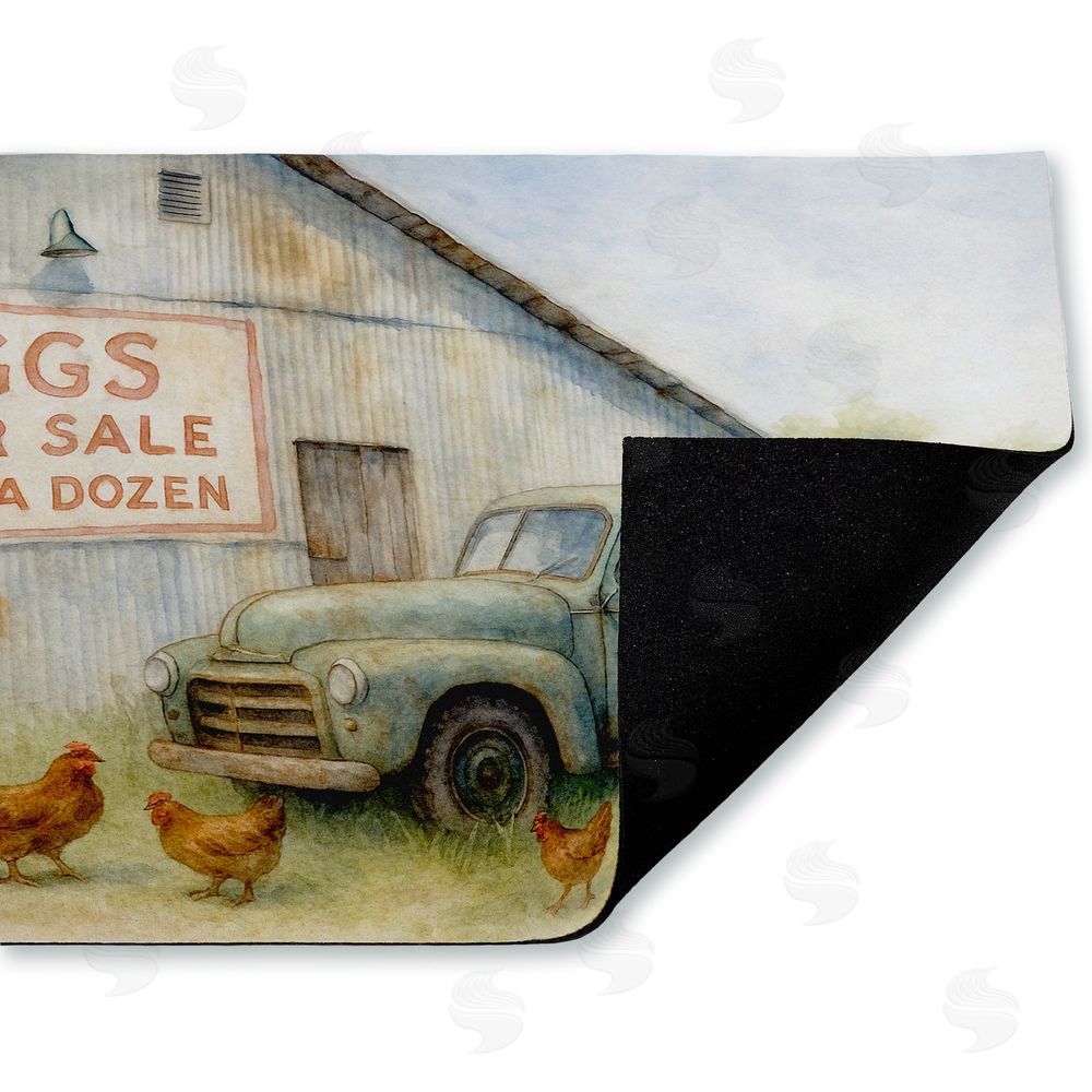 Antony Smith Eggs For Sale Farmhouse Unwoven Outdoor Door Mat